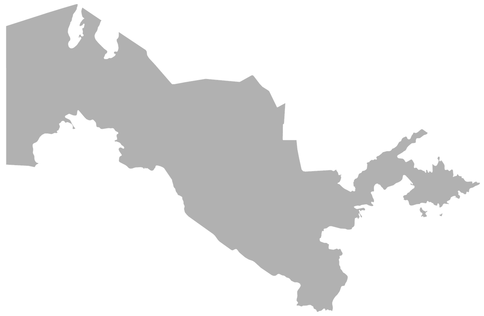 Uzbekistan map icon